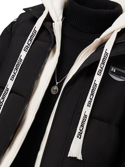 Checkered Knit Sweater – Black & White Chessboard Pattern Winter Pullover