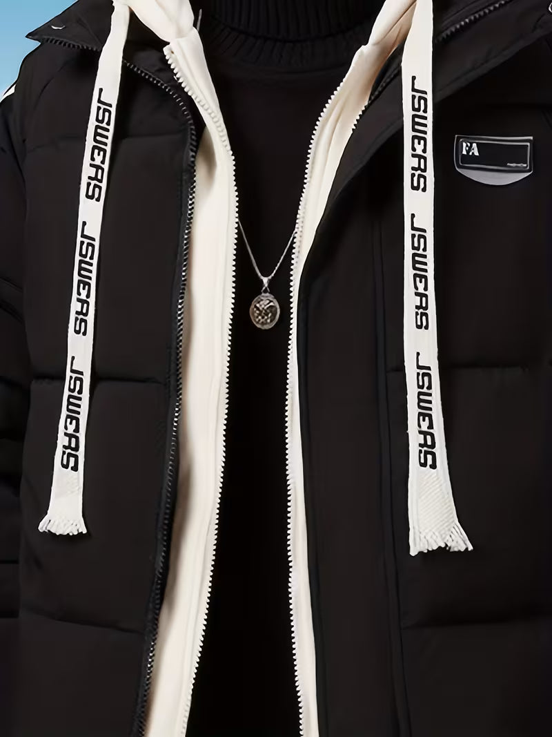 Checkered Knit Sweater – Black & White Chessboard Pattern Winter Pullover