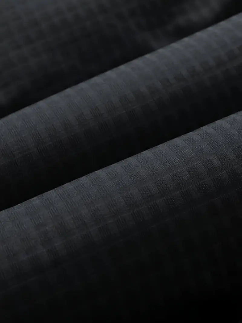 Yellow & Blue Winter Puffer Jacket – Waterproof Windproof Thermal Hooded Outdoor Coat