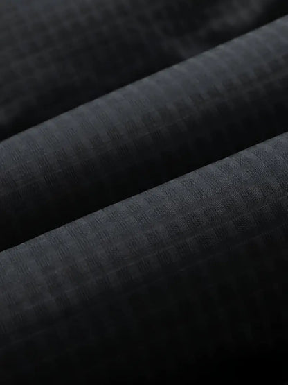 Yellow & Blue Winter Puffer Jacket – Waterproof Windproof Thermal Hooded Outdoor Coat