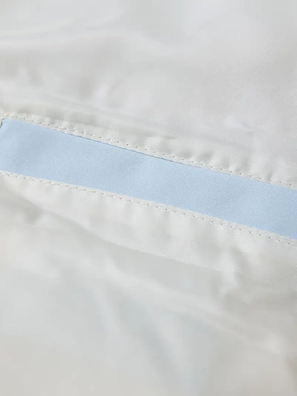 hermal Hooded Winter Puffer Jacket – Thick Warm Insulated Coat with Full Zip & Windproof Protection (Navy)